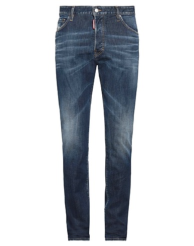 DSQUARED2 Denim trousers Blue 92% Cotton, 6% Elastomultiester, 2% Elastane