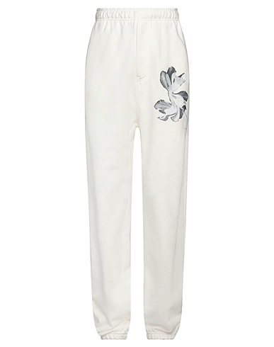 Y-3 Casual pants Off white 80% Cotton, 20% Recycled polyester