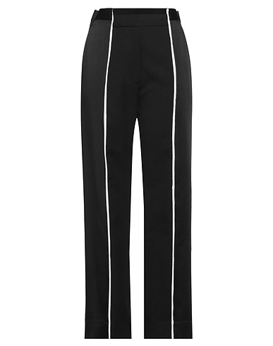 VICTORIA BECKHAM Casual pants Black 71% Acetate, 29% Viscose