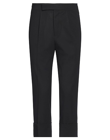 SAPIO Casual trouser Black 100% Wool