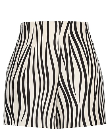 VALENTINO GARAVANI Shorts & Bermuda Off white 65% Virgin Wool, 35% Viscose