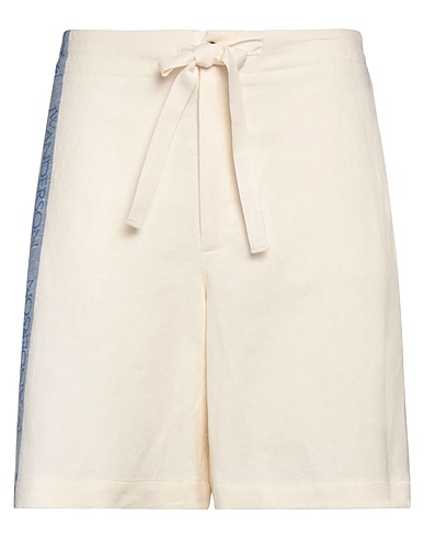 JW ANDERSON BOTTOMWEAR Ivory 51% Cotton, 49% Linen