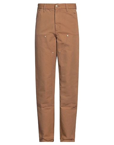 CARHARTT Casual trouser Brown 100% Organic cotton