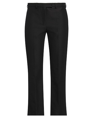 'S MAX MARA Casual παντελόνι Μαύρο 47% Βισκόζη, 45% Βαμβάκι, 8% Ελαστάνη