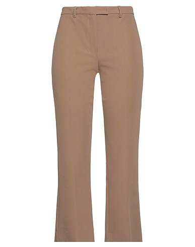 'S MAX MARA Casual trouser KHAKI 47% Viscose, 45% Cotton, 8% Elastane