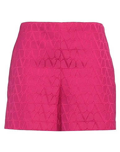 VALENTINO GARAVANI Shorts & Bermuda Magenta 61% Cotone, 39% Poliestere