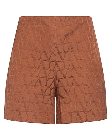 VALENTINO GARAVANI Shorts & Bermuda Marrone 61% Cotone, 39% Poliestere