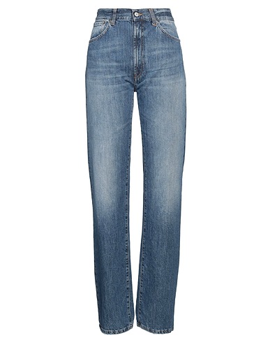 DONDUP Denim trousers Blue 65% Polyester, 35% Cotton