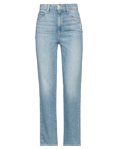 PAIGE Denim trousers Blue 98% Cotton, 2% Elastane