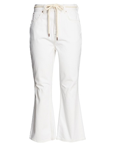 ZIMMERMANN Bootcut Jeans White 100% Cotton