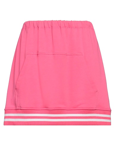 REDValentino Mini skirt Pink 100% Cotton, Polyester, Elastane