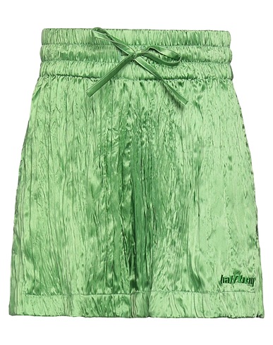 HALFBOY Shorts & Bermuda Green 100% Silk
