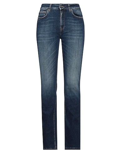 DONDUP Denim trousers Blue 92% Cotton, 6% Elastane, 2% Lyocell