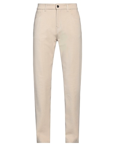 DONDUP Casual trouser Beige 69% Viscose, 25% Polyamide, 6% Elastane