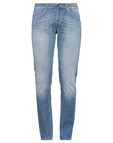 DONDUP Denim trousers Blue 99% Cotton, 1% Elastane