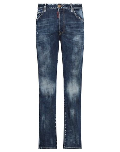 DSQUARED2 Denim trousers Blue 99% Cotton, 1% Elastane