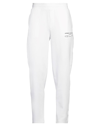 ARMANI EXCHANGE Pantalone Bianco 53% Poliestere, 40% Cotone, 7% Elastan