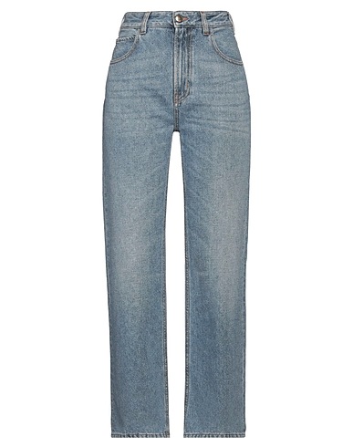 CHLOÉ Pantalones vaqueros Azul marino 87% Algodón, 13% Cáñamo