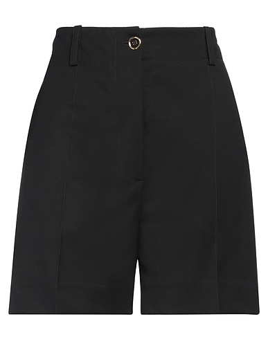 PATOU Shorts & Bermuda Black 97% Virgin Wool, 3% Elastane
