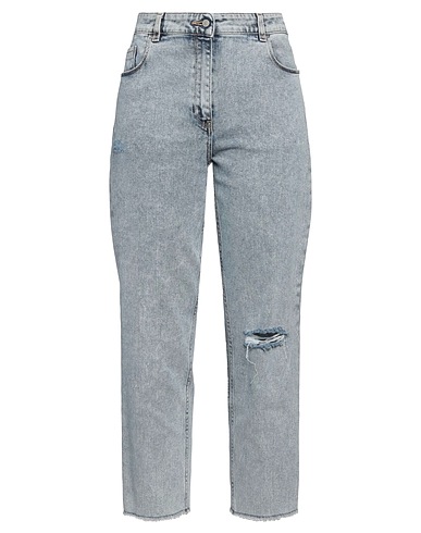 FABIANA FILIPPI Denim pants Blue 98% Cotton, 2% Elastane