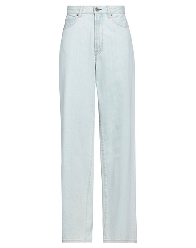 PENCE Denim pants Blue 100% Cotton