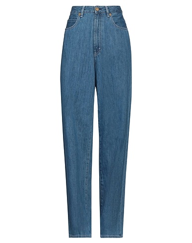 PENCE Denim trousers Blue 100% Cotton
