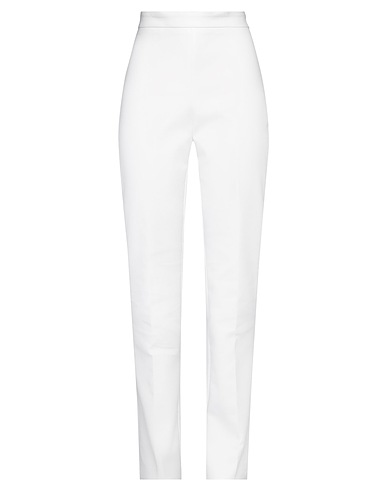 SPORTMAX Pantalone Bianco 98% Cotone, 2% Elastan
