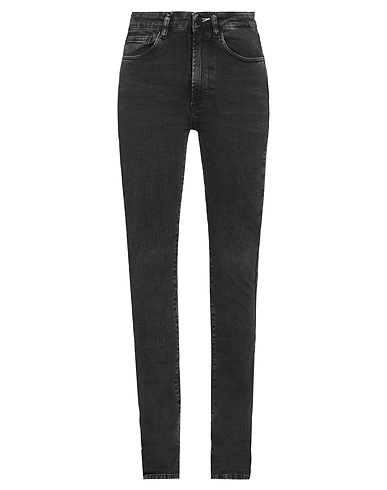 3x1 NYC Denim trousers Black 98% Cotton, 2% Elastane