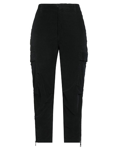 DONDUP Pantalone Nero 62% Cotone, 36% Lyocell, 2% Elastan