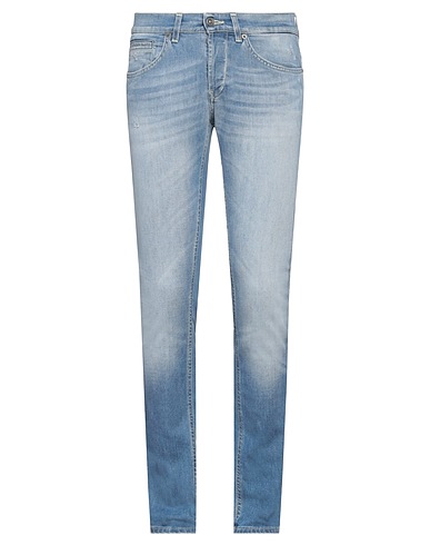 DONDUP Denim pants Blue 99% Cotton, 1% Elastane