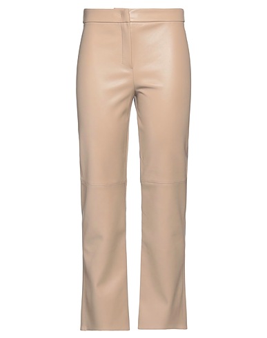 'S MAX MARA Pantalone Sabbia 100% Poliestere, Resina poliuretanica