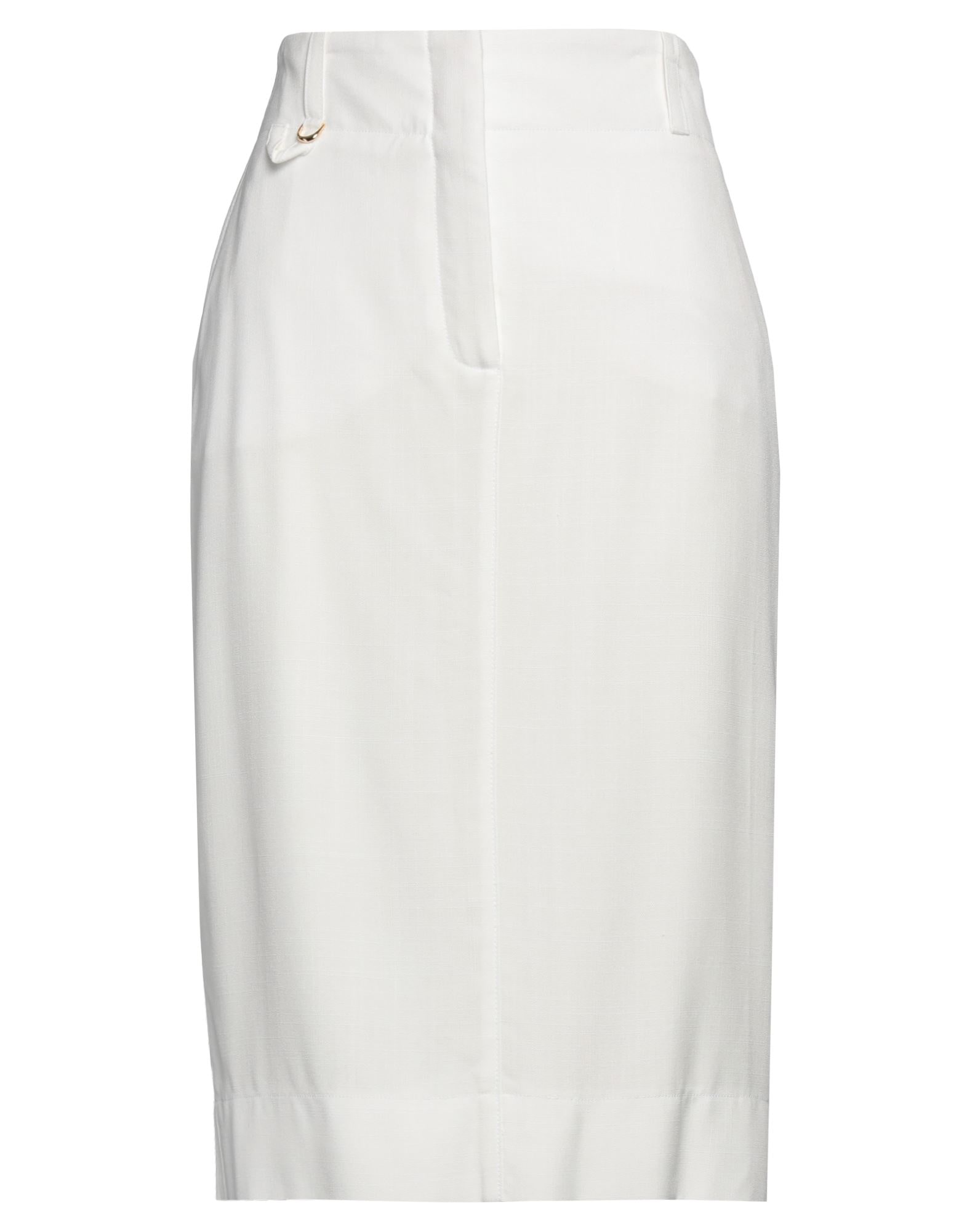 ワンピース JACQUEMUS Women Mid Skirts 24H243DR199 1520100 White Jacquemus The Triangle Skirt | Neiman Marcus