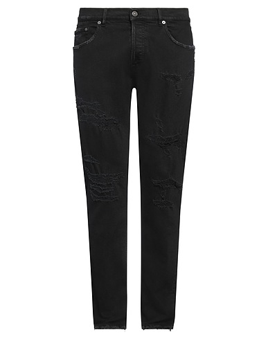 DONDUP Pantaloni jeans Nero 98% Cotone, 2% Elastan