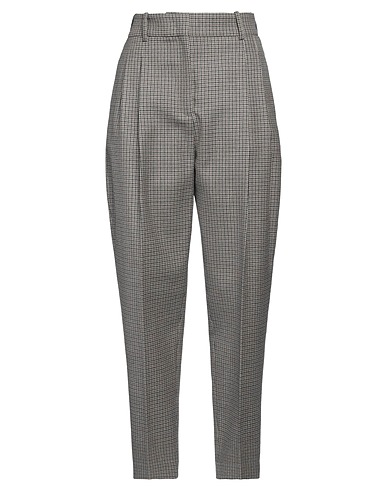 FABIANA FILIPPI Casual trouser Light grey 100% Virgin Wool