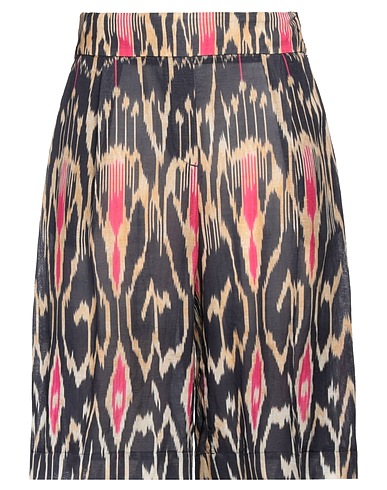 MOMONÍ Shorts & Bermuda 75% Viscose, 25% Linen, Mother-of-pearl