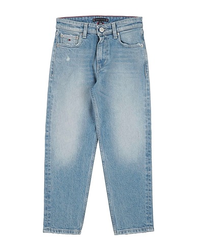 TOMMY HILFIGER Denim trousers Blue 99% Cotton, 1% Elastane