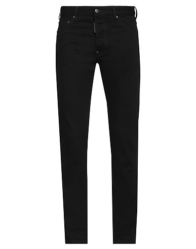 DSQUARED2 Denim pants Black 98% Cotton, 2% Elastane