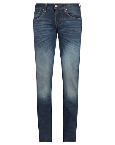 ARMANI EXCHANGE Denim trousers Blue 83% Cotton, 15% Polyester, 2% Elastane