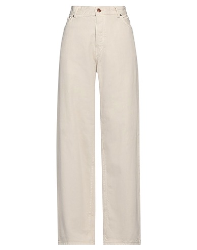 HAIKURE Pantalon en jean Blanc cassé 100% Coton