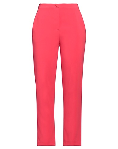 PATRIZIA PEPE Casual trouser Coral 97% Polyester, 3% Elastane