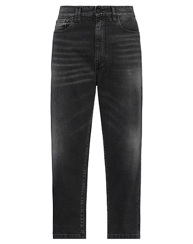 CYCLE Denim trousers Black 99% Cotton, 1% Elastane