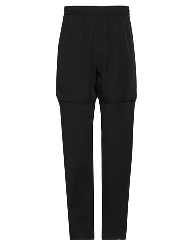 WOOD WOOD Casual trouser Black 85% Nylon, 15% Elastane, Polyester