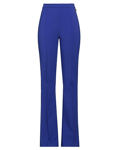 ELISABETTA FRANCHI Pantalone Blu china 96% Poliestere, 4% Elastan