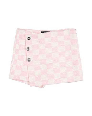 VERSACE YOUNG Shorts & Bermuda Rosa 65% Cotone, 23% Viscosa, 7% Poliestere, 3% Acrilico, 2% Altre Fibre
