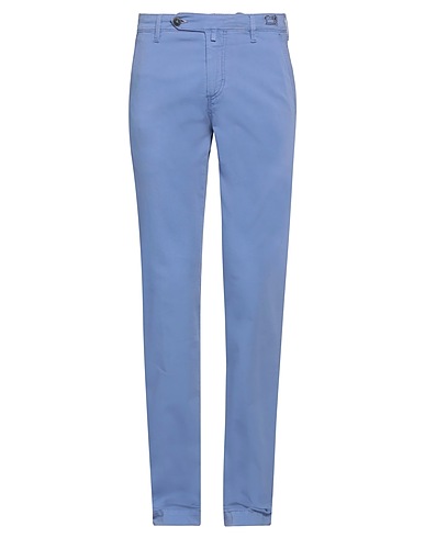 HARMONT & BLAINE Casual trouser Pastel blue 98% Cotton, 2% Elastane