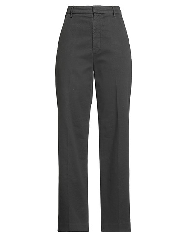 DONDUP Casual pants Lead 66% Cotton, 32% Lyocell, 2% Elastane