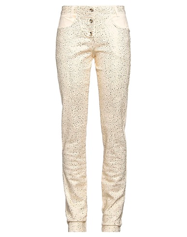 PATRIZIA PEPE Hosen Elfenbein 99% Baumwolle, 1% Elastan