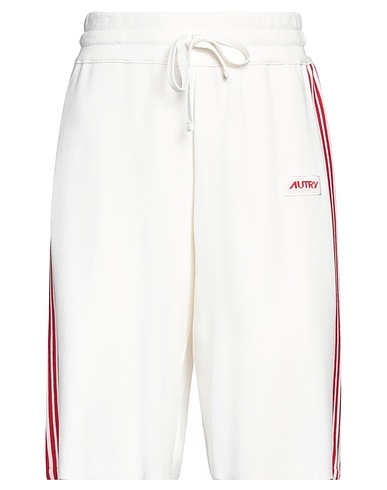 AUTRY Shorts & Bermuda Bianco 65% Viscosa, 35% Nylon