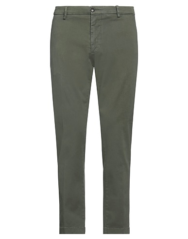 LIU •JO MAN Casual pants Dark green 98% Cotton, 2% Elastane