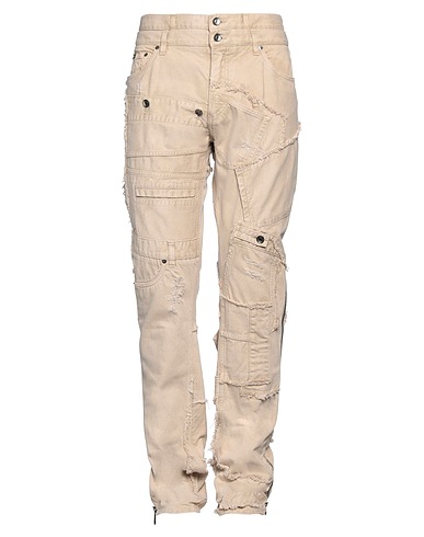 DOLCE&GABBANA Denim pants Beige 100% Cotton